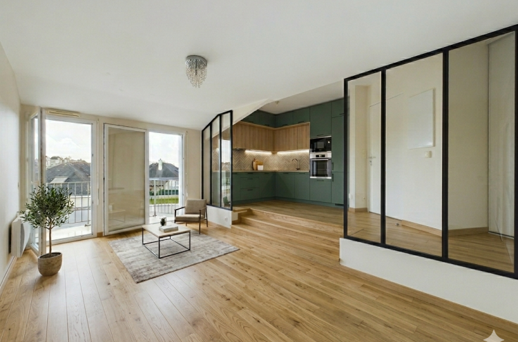 Vente appartement 2 pièce(s) 43 m² - Photo 1