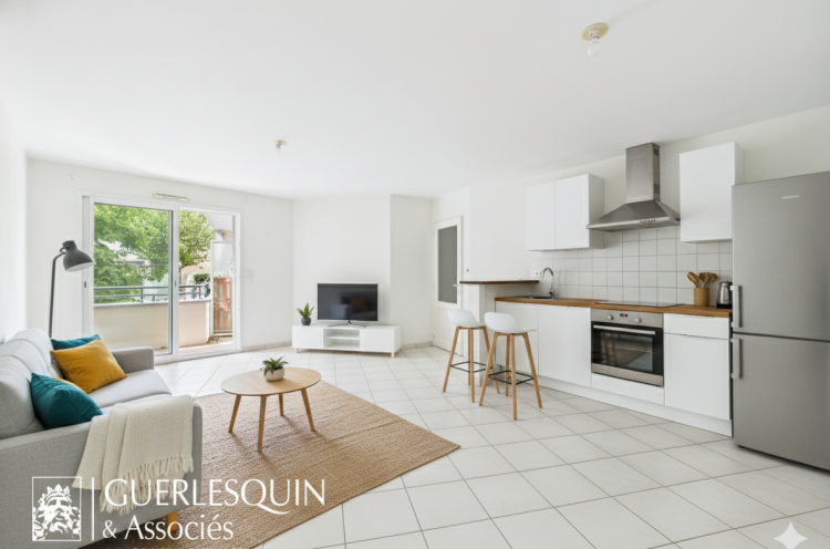 Vente appartement 2 pièce(s) 42 m² - Photo 1