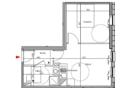 Location appartement 2 pièce(s) 33 m² - Photo 6