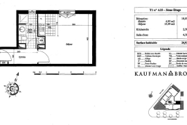 Location appartement 1 pièce(s) 24 m² - Photo