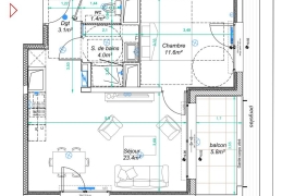 Location appartement 2 pièce(s) 43 m² - Photo 6