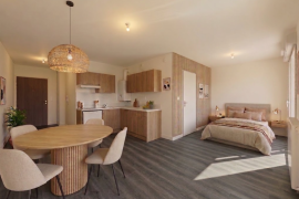 Vente appartement 1 pièce(s) 30 m² - Photo