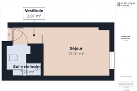 Vente appartement 1 pièce(s) 18 m² - Photo 7