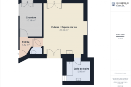 Vente appartement 2 pièce(s) 47 m² - Photo 7