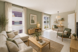 Vente appartement 2 pièce(s) 52 m² - Photo 2